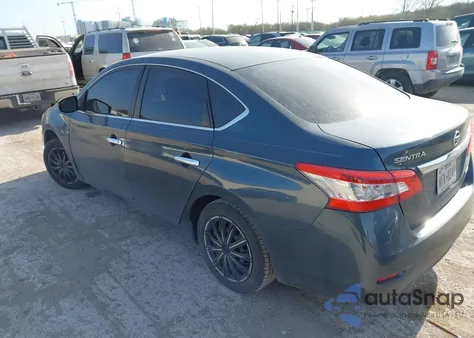 2014 Nissan Sentra S from USA, damaged, VIN 3N1AB7AP2EL693802